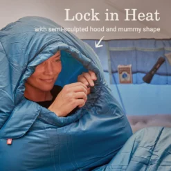 Coleman Tidelands™ 30° Big & Tall Mummy Sleeping Bag -Camp And Explore 2158169 ATF3