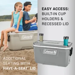 Coleman 316 Series™ 70-Quart Hard Cooler -Camp And Explore 3000006146 3000006238 ATF205 1