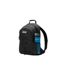 Coleman CHILLER™ 28-Can Soft-Sided Backpack Cooler 11 Coleman CHILLER™ 28-Can Soft-Sided Backpack Cooler -Camp And Explore Chiller 28 Soft Cooler With Liner Black 2158133 Front and Side Pocket Shot 0003 v2