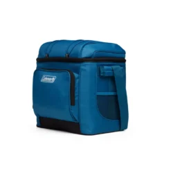 Camp And Explore -Camp And Explore Chiller 30 Soft Cooler With Liner Deep Ocean 2158132 Side Angle 0003 v2