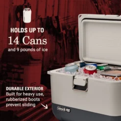 Coleman® Pro 17-Quart Hard Cooler -Camp And Explore ColemanPro 17QT HardCooler ATF4