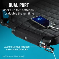 Coleman OneSource™ Heated Stadium Seat With Rechargeable Battery -Camp And Explore Coleman 2000037150 OneSource HeatedStadiumSeat ATF4