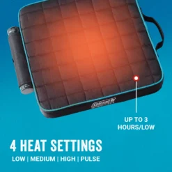 Coleman OneSource™ Heated Chair Pad & Rechargeable Battery 8 Coleman OneSource™ Heated Chair Pad & Rechargeable Battery -Camp And Explore Coleman 2000037153 OneSource HeatedChairPad ATF3