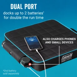 Coleman OneSource™ Heated Chair Pad & Rechargeable Battery 9 Coleman OneSource™ Heated Chair Pad & Rechargeable Battery -Camp And Explore Coleman 2000037153 OneSource HeatedChairPad ATF4