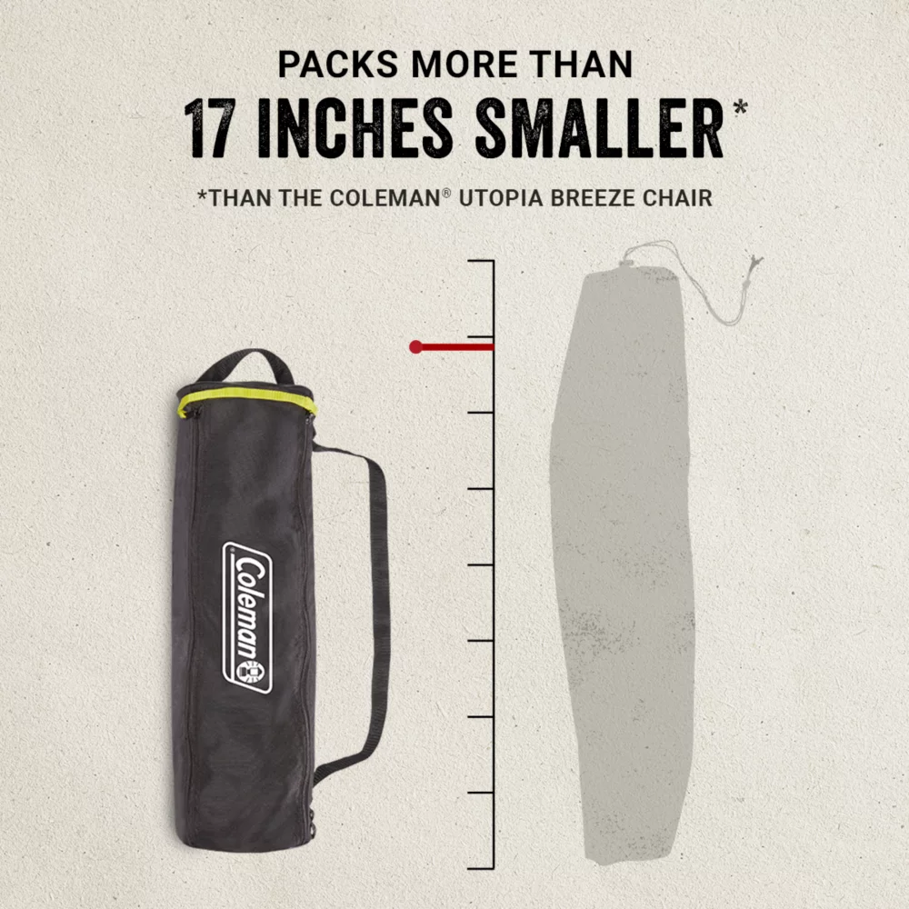 Coleman Mantis Space-Saving Full-Size Low-Profile Chair 2 Coleman Mantis Space-Saving Full-Size Low-Profile Chair - Image 2