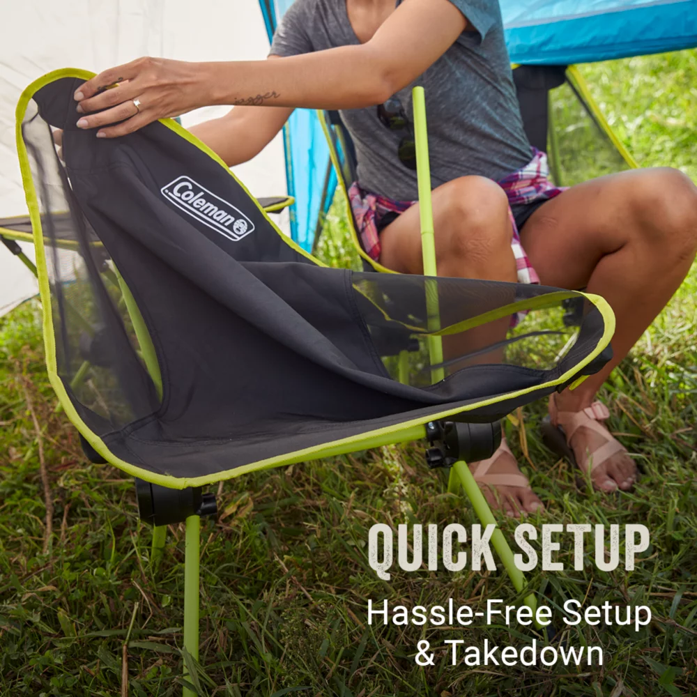 Coleman Mantis Space-Saving Full-Size Low-Profile Chair 3 Coleman Mantis Space-Saving Full-Size Low-Profile Chair - Image 3
