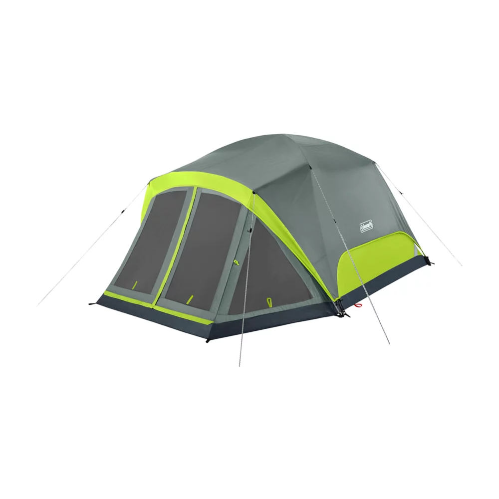 Coleman Skydome™ 4-Person Camping Tent With Screen Room, Rock Grey 1 Coleman Skydome™ 4-Person Camping Tent With Screen Room, Rock Grey