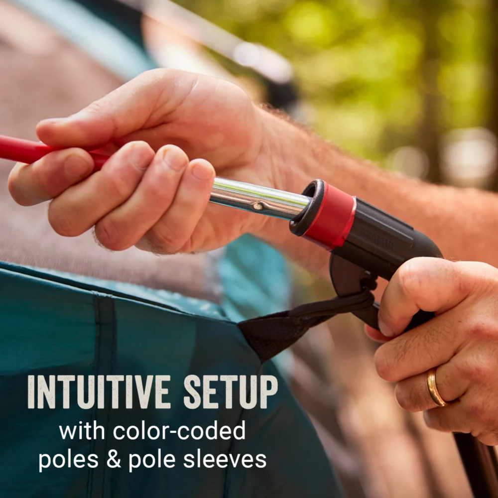 Coleman Skylodge™ 12-Person Camping Tent With Screen Room, Evergreen 2 Coleman Skylodge™ 12-Person Camping Tent With Screen Room, Evergreen - Image 2