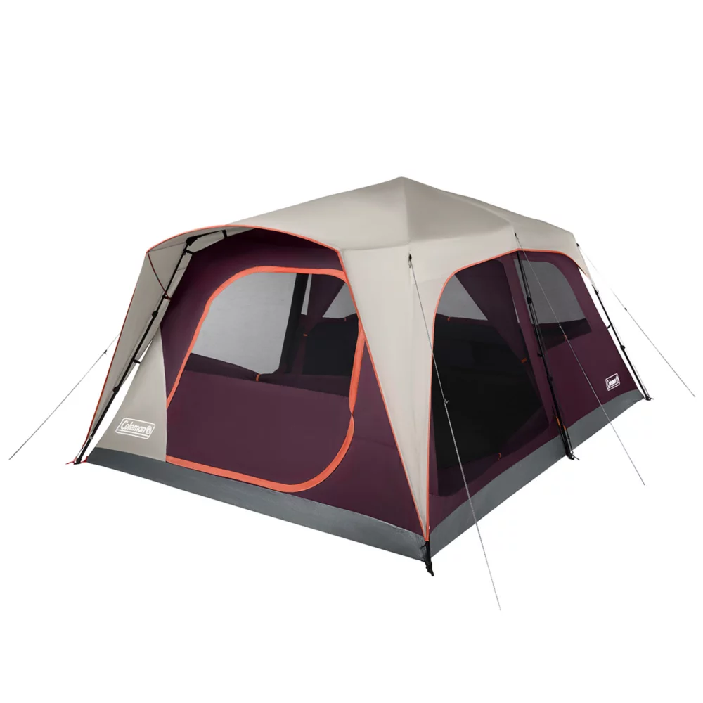 Coleman Skylodge™ 12-Person Instant Camping Tent, Blackberry 1 Coleman Skylodge™ 12-Person Instant Camping Tent, Blackberry