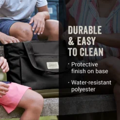 Coleman Outlander™ 20-Can Soft Cooler Tote -Camp And Explore Coleman 2000037591 Outlander Black 20Can ATF5