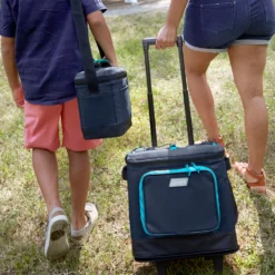 Coleman XPAND™ 42-Can Soft Cooler With Wheels -Camp And Explore Coleman 2000037648 XPAND SoftCooler 42Can BlueNights ATF7