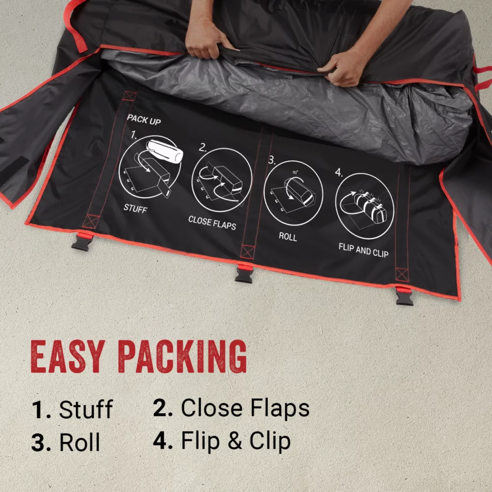 Coleman Skylodge™ 12-Person Instant Camping Tent, Blackberry 6 Coleman Skylodge™ 12-Person Instant Camping Tent, Blackberry - Image 6