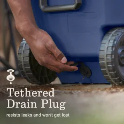 Coleman 316 Series™ 100-Quart Wheeled Cooler -Camp And Explore Coleman 316 100QuartWheeled Twilight ATF5