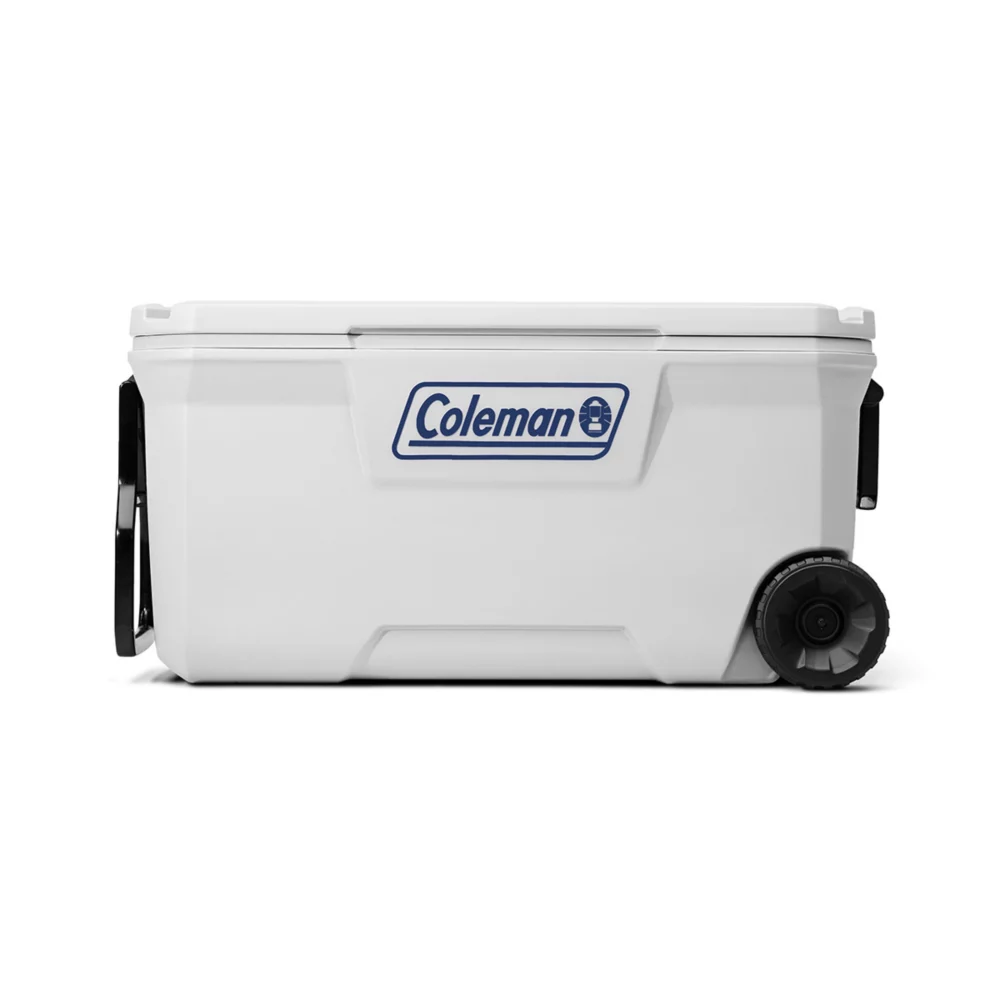Coleman 316 Series™ 100-Quart Marine Wheeled Cooler 1 Coleman 316 Series™ 100-Quart Marine Wheeled Cooler