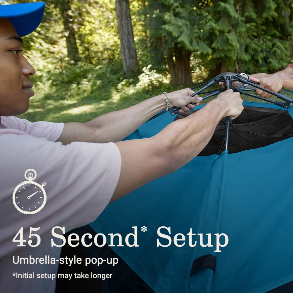 Coleman® Camp Burst™ 4-Person Dark Room™ Camping Tent 2 Coleman® Camp Burst™ 4-Person Dark Room™ Camping Tent - Image 2