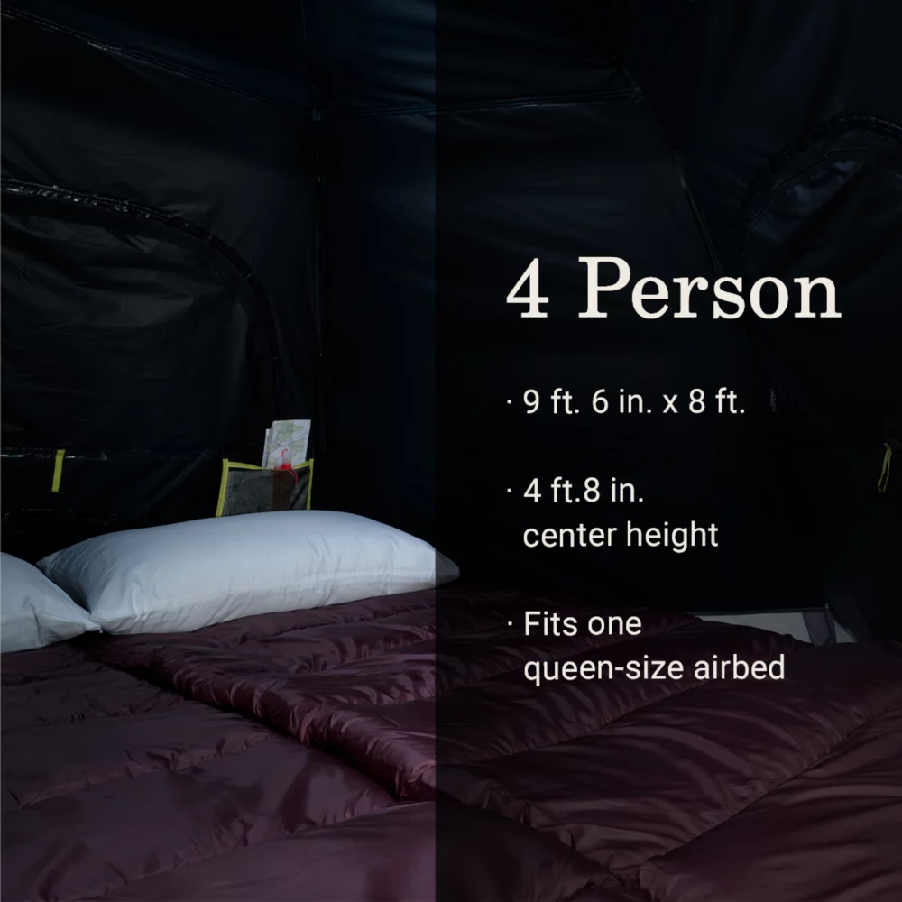 Coleman® Camp Burst™ 4-Person Dark Room™ Camping Tent 6 Coleman® Camp Burst™ 4-Person Dark Room™ Camping Tent - Image 6