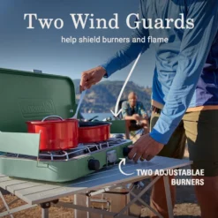 Coleman Cascade™ 222 2-Burner Camping Stove -Camp And Explore Coleman Cascade 222 2BurnerCampingStove ATF5