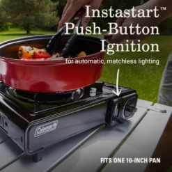 Coleman Classic 1-Burner Butane Camping Stove -Camp And Explore Coleman Classic 1BurnerButaneCampingStove ATF5