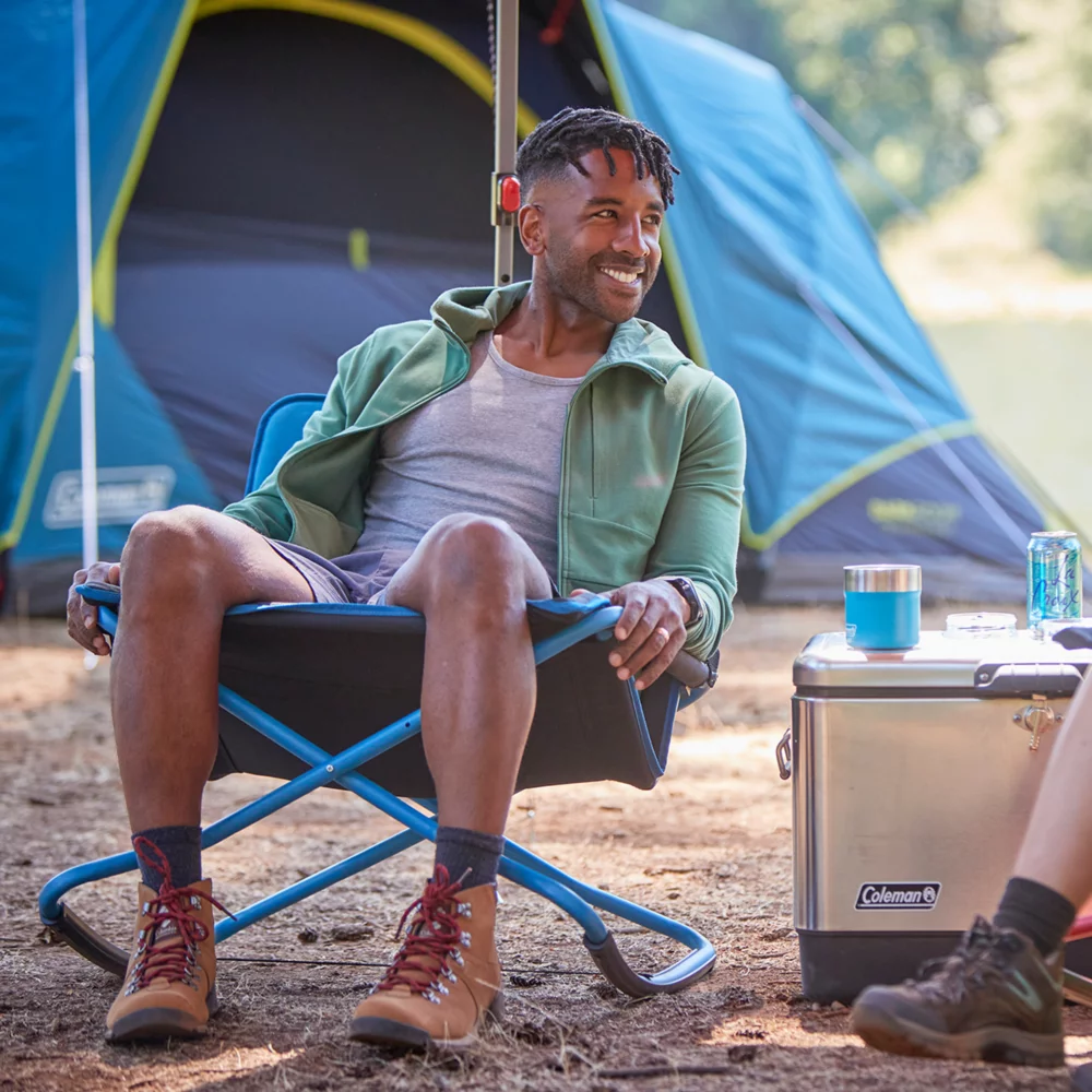 Coleman Cross Rocker Outdoor Rocking Chair 7 Coleman Cross Rocker Outdoor Rocking Chair - Image 7