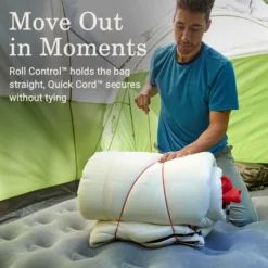 Coleman Flatlands™ 35°F Big & Tall Sleeping Bag -Camp And Explore Coleman Flatlands SleepingBags 35F Sand BT ATF5