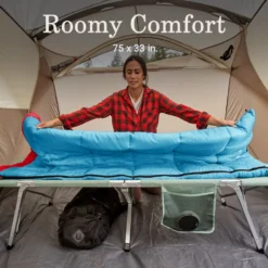 Coleman Flatlands™ 40°F Sleeping Bag -Camp And Explore Coleman Flatlands SleepingBags 40F MediterraneanBlue ATF5