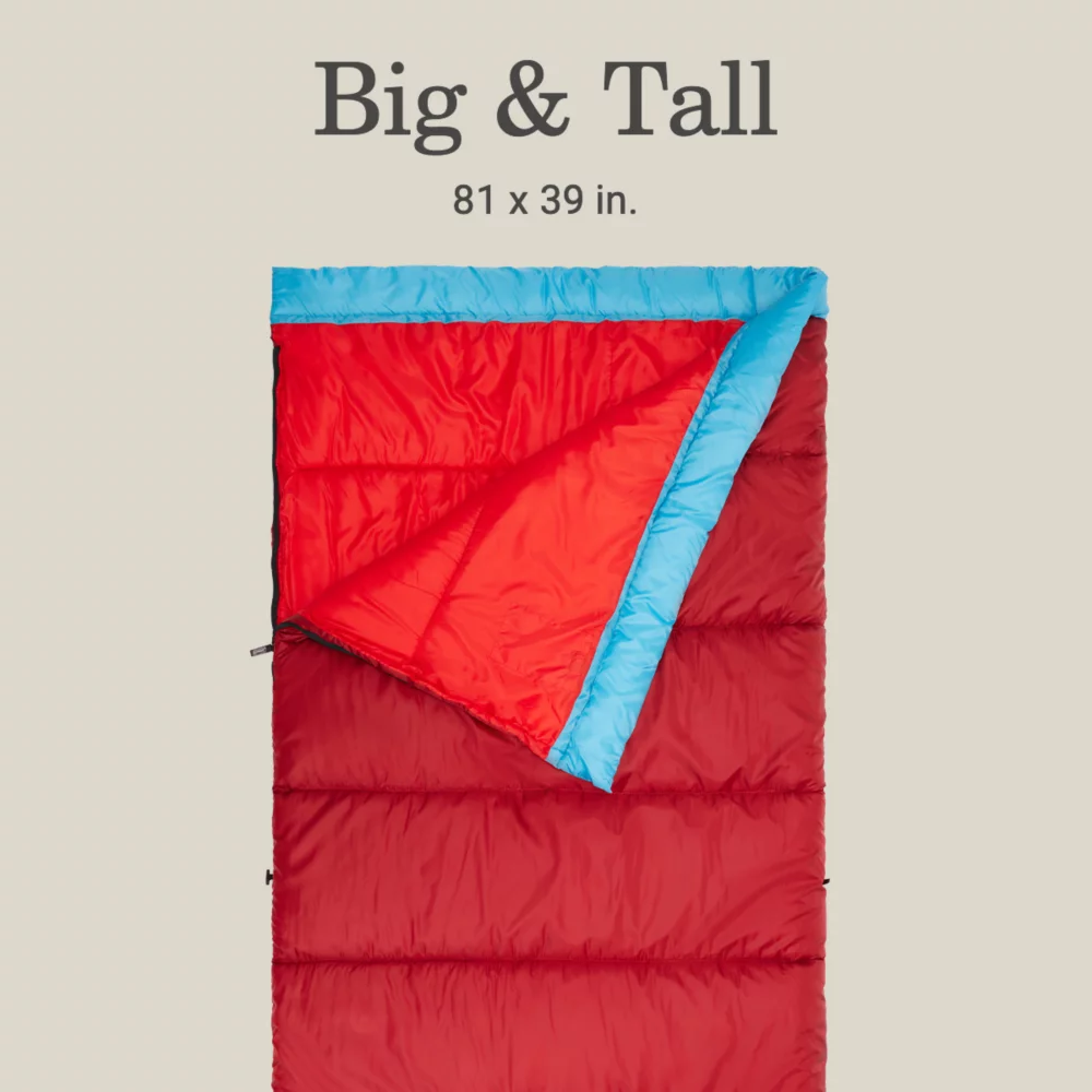 Coleman Flatlands™ 45°F Big & Tall Sleeping Bag 2 Coleman Flatlands™ 45°F Big & Tall Sleeping Bag - Image 2