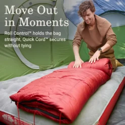 Coleman Flatlands™ 45°F Big & Tall Sleeping Bag 10 Coleman Flatlands™ 45°F Big & Tall Sleeping Bag -Camp And Explore Coleman Flatlands SleepingBags 45F Red BT ATF5