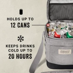 Coleman Backroads™ 12-Can Soft Cooler Tote 9 Coleman Backroads™ 12-Can Soft Cooler Tote -Camp And Explore Coleman Heritage 12Can ATF3