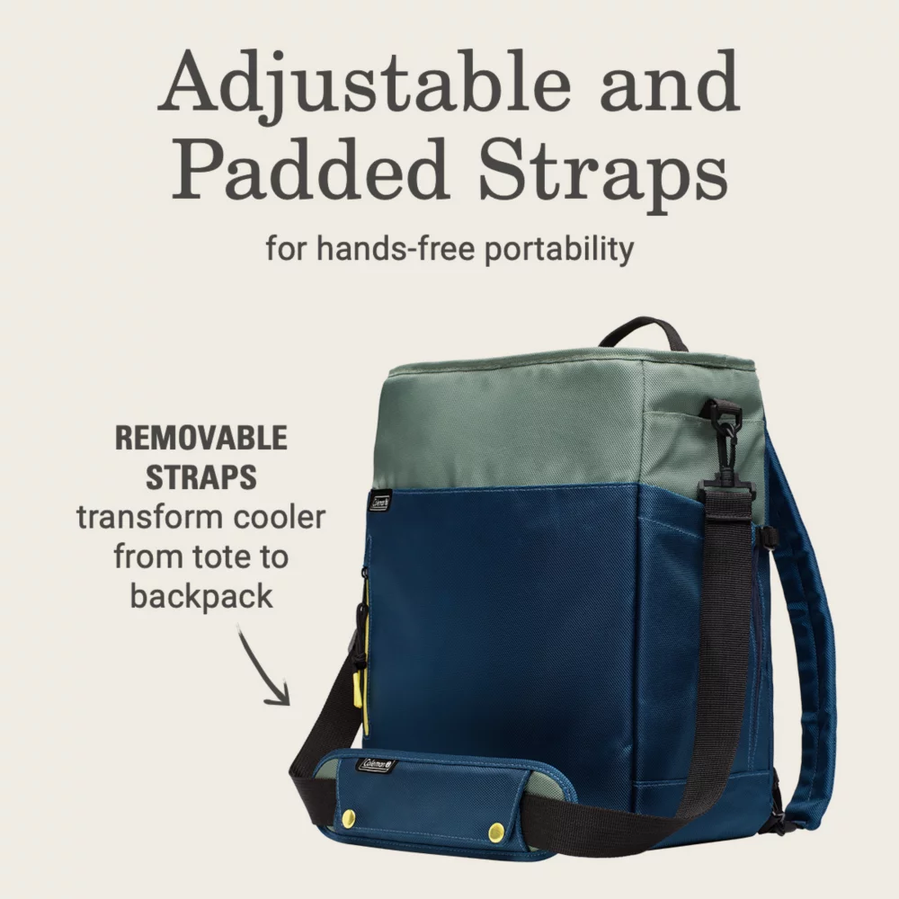 Coleman MoRph™ 24-Can Convertible Soft-Sided Cooler Totepack 2 Coleman MoRph™ 24-Can Convertible Soft-Sided Cooler Totepack - Image 2