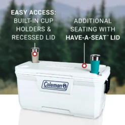 Coleman 316 Series™ 120-Quart Marine Hard Cooler 10 Coleman 316 Series™ 120-Quart Marine Hard Cooler -Camp And Explore Coleman MtLoganATF 3000006137 05 1