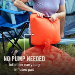 Coleman Kompact™ Premium Inflatable Camp Pad -Camp And Explore Coleman PremiumCampPad TigerLily ATF3