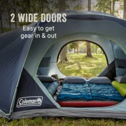 Coleman Skydome™ 12-Person Camping Tent XL, Blue Nights -Camp And Explore Coleman Skydome XL 10P BlueNights ATF5 2