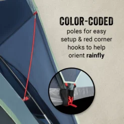 Coleman Skydome™ 10-Person Camping Tent XL, Blue Nights -Camp And Explore Coleman Skydome XL 8P BlueNights ATF6 2