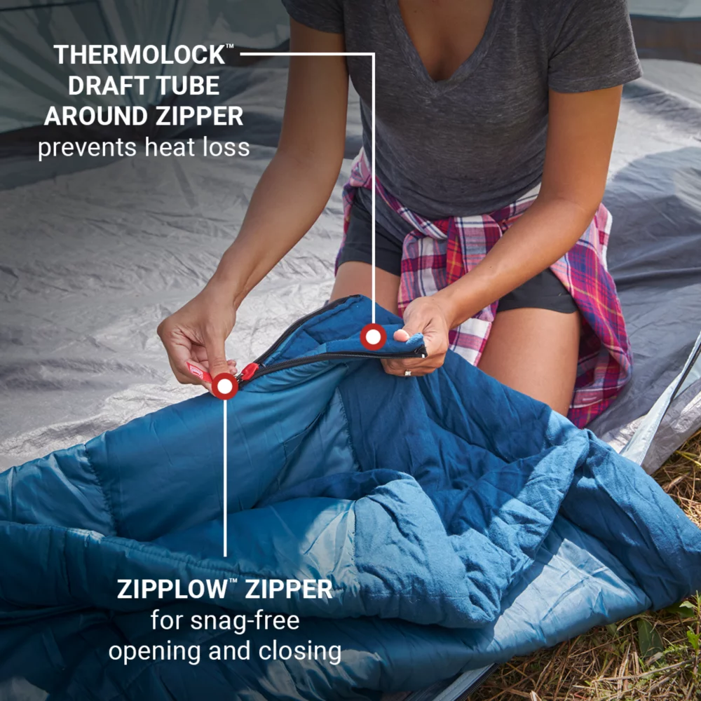 Coleman Kompact™ 40°F Big & Tall Contour Sleeping Bag 5 Coleman Kompact™ 40°F Big & Tall Contour Sleeping Bag - Image 5