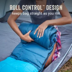 Coleman Kompact™ 20°F Rectangle Sleeping Bag -Camp And Explore Coleman SleepingBagRectangle 20D Caribbean ATF5