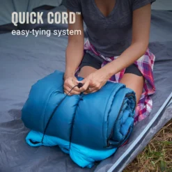 Coleman Kompact™ 20°F Rectangle Sleeping Bag -Camp And Explore Coleman SleepingBagRectangle 20D Caribbean ATF6