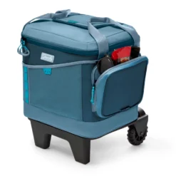 Coleman SPORTFLEX™ 42-Can Soft Cooler With Wheels, Ocean -Camp And Explore Coleman SoftCoolers 2000037632 Ocean 2615 FINAL