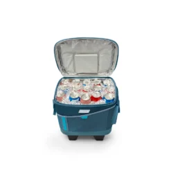 Coleman SPORTFLEX™ 42-Can Soft Cooler With Wheels, Ocean -Camp And Explore Coleman SoftCoolers 2000037632 Ocean 2683 FINAL