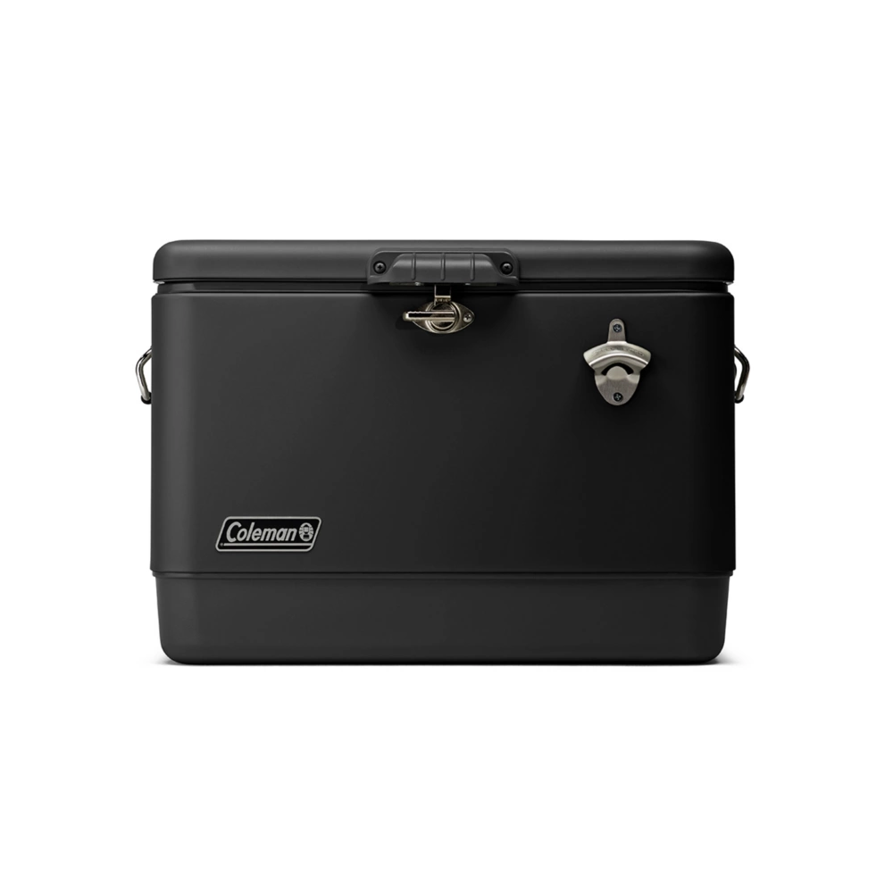 Coleman Reunion™ 54-Quart Steel Belted® Matte Cooler, Midnight 1 Coleman Reunion™ 54-Quart Steel Belted® Matte Cooler, Midnight