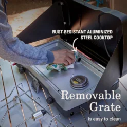 Coleman Triton™+ 2-Burner Propane Gas Camping Stove -Camp And Explore Coleman Triton 2BurnerPropaneGasCampingStove ATF5