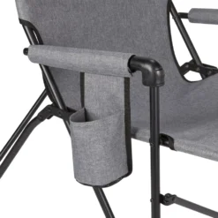 Coleman Forester Series Deck Chair -Camp And Explore HKDDeckChair CationicGrey Cupholder20Feature 2000035920