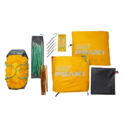 Coleman PEAK1™ 6-Person Dome Tent​ -Camp And Explore Peak1 DomeTent 4P Overhead Bag Contents 0003 v2 1
