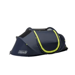 Coleman 2-Person Camp Burst™ Pop-Up Tent With Dark Room™ Technology -Camp And Explore PopUpTent 2P DarkRoom Hero 3 4 Fly Off 0004 v2