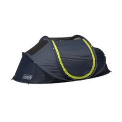 Coleman 4-Person Camp Burst™ Pop-Up Tent With Dark Room™ Technology -Camp And Explore PopUpTent 4P DarkRoom Hero 3 4 Fly Off 0003 v2
