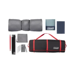 Coleman Skylodge™ 10-Person Instant Camping Tent With Screen Room, Blue Nights -Camp And Explore Tent10P Inst ESR BN Overhead Content Edited