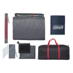 Coleman Skydome™ 12-Person Camping Tent XL, Blue Nights -Camp And Explore Tent8P Modified Dome Overhead Contents 1